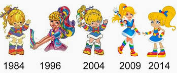 Rainbow Brite Through The Years 1984 2014 80s Cartoons Rainbow Brite Cartoon