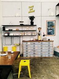 Good One Cafe Ponsonby Auckland Coffee Vintage Colours White Tea Afternoon Industrial Interior Coffee Shop Design Industrial Interiors Interior