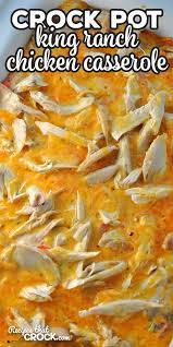 Crock Pot King Ranch Chicken Casserole Recipes That Crock