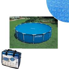 Bache A Bulles Pour Piscine Diametre 4m57 Intex Pas Cher En Vente Sur Stock Nautigames Com
