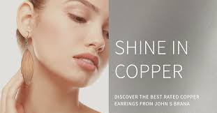 The Top 8 Best Rated Copper Earrings from John S Brana-John S Brana