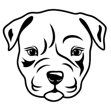 Download Mandala Pit Bull Dog Cuttble Design