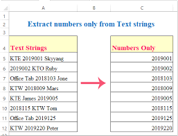 Check spelling or type a new query. How To Extract Number Only From Text String In Excel