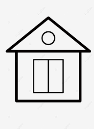 Creating a pure black and white picture in photoshop cs5 extended. Cartoon Line Drawing House Black Line Drawing Housing Cartoon Png Transparent Clipart Image And Psd File For Free Download