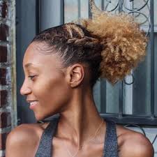 40 Creative Updos For Curly Hair Curly Hair Updo Short Blonde Hair Hair Styles