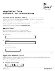 Check spelling or type a new query. Ca5400d Pdf Application For A National Insurance Number You Need To Complete And Post This Form To Us You Also Need To Send Us Black And White Course Hero