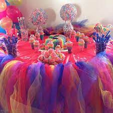 Pin By Raunikka Herring On Colors Rainbows And Parties Candy Land Birthday Party Girls Birthday Party Themes 3 Year Old Girl Birthday Party