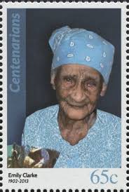 Stamp: Emily Clarke (1902-2013) (Barbados 2016)