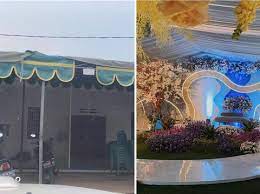 Manfaatkan saja halaman belakang anda dan berilah dekorasi sesuai dengan konsep yang anda dan pasangan inginkan. Dekorasi Pernikahan Di Rumah Ini Viral Bikin Yang Nikah Di Gedung Menyesal