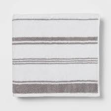 25% off with code zazsaletoday. Performance Bath Towel Gray Stripe Threshold Target