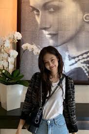 Black And Pink Cardigan Retro Plaid Knit Cardigan Jennie Blackpink K Fashion At Fashionchingu Blackpink Fashion Blackpink Jennie Blackpink