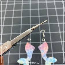 Svg or scalable vector graphics. Easy Cricut Diy Mermaid Tail Earrings Amy Romeu