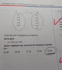 Fonksiyonun Grafiği Soruları ve Cevapları, Soru Çözümü, Soru Bankası -  Kunduz