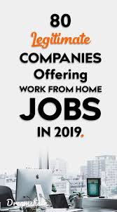 80 Genuine Ways To Find Work At Home Jobs In 2021 Dreamshala Work From Home Jobs Home Jobs Work From Home Companies