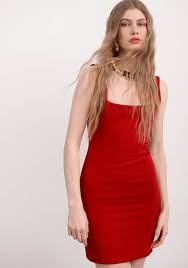 DORIS RED WINE DRESS