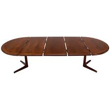 A round dining table from crate and barrel is a beautiful addition to your space. Walnut Danish Mid Century Modern Round Dining Table 3 Extension Leaves Boards At 1stdibs