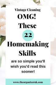 The Top 22 Homemaking Skills You Definitely Need To Know Homemaking Cleaning Cleaning Hacks