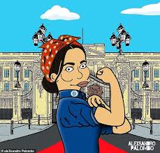 Pop Artist Re Imagines Meghan Markle In Simpsons Style Art Series Simpsons Characters The Simpsons Pop Artist