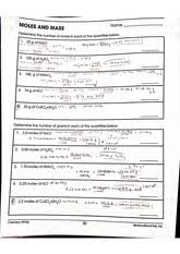 Online shopping from a great selection at movies & tv store. Moles Molecules And Grams Lab Answer Key Chemistry B Moles Packet Key