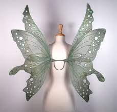Fairy Wings Diy Fairy Wings Fairy Costume Green Fairy Wings