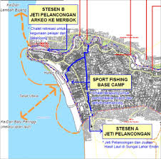 Seberang perai, the mainland portion of penang, is malaysia's second largest city. Dashed Arrows In Orange Showing Proposed Jetty And Sport Fishing Base Download Scientific Diagram
