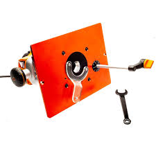 Router Mount Plate Aluminium 298 X 235mm Pre Drilled Triton Clearance Triton Router Router Table Table Accessories