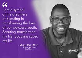 Major Eric Neal, a symbol of the impact of the Scout movement ⚜ . . . . .  #ScoutsofBelize