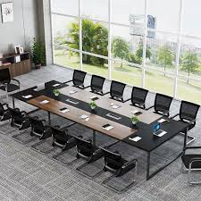 Each seats two users for a total of eight users plus additional space. China Modular Office Furniture Meeting Table Conference Room Conference Desk China Conference Table Large Size Folding Furniture