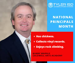 NationalPrincipalsMonth #FunFacts with Caldwell Arts Academy principal, Bobby  Markle! Thanks for all you do! #ThankAPrincipal #FW2