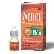 Zaditor Eye Itch Relief Ophthalmic Solution 0 025 Is An Over The Counter Antihistamine Used To Temporarily Relieves Itchy Eyes Due To Itch Relief Itch Relief