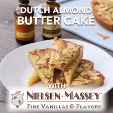 Dutch Butter Cake Boterkoek With Almonds Bowl Of Delicious Video Recipe Video In 2020 Butter Cake Dutch Butter Cake Dutch Recipes