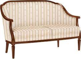 Klassische sofagarnitur 3+2+1 antik stil sofa couch couchen e61 barock rokoko. Selva Sofa Villa Borghese Modell 1375 Nussbaumfarbig Antik Online Kaufen Otto