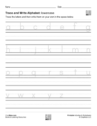 Scroll down or click here to find the link to the free printable worksheet pages, but please read the following warning first Alphabet Trace And Write Lowercase Childrens Educational Workbooks Books And Free Worksheets