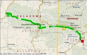 Map Of Motorcycle Routes In Arkansas Usa | Reviewmotors.co