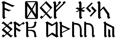 The most common dwarf runes material is metal. Dwarf Runes Schriftart Ffonts Net