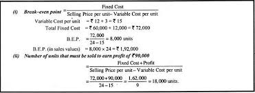 Top 8 Problems On Break Even Analysis With Solution