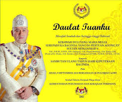 All except jhr, kdh, ktn, trg. Hari Jadi Agong 2018