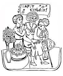 We have collected 39+ grandma birthday coloring page images of various designs for you to color. Grandma Birthday Coloring Page Free Printable Coloring Pages For Kids