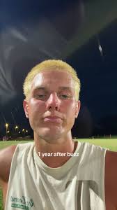 Before and After Buzzcut