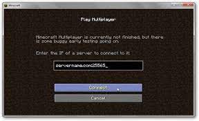 Open the regular minecraft game, click multiplayer, then click direct connect. Como Iniciar Su Propio Servidor De Minecraft Para Juegos Multijugador Thefastcode