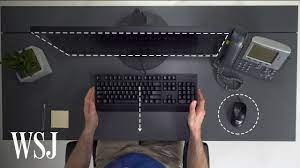 Many of you have probably already started experiencing repetitive strain injury (rsi) from an improperly set up desk. Ergonomics Expert Explains How To Set Up Your Desk Wsj Youtube