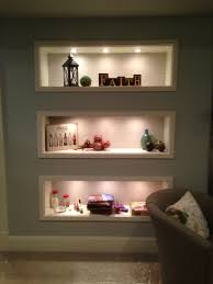 We Are Doing The Omg Wall Decor Cubby Holes For The A Frame Going Up The Stairs As You Are Walking Up Wall Cubbies Wall Niche Soft Blue Walls