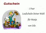 Wenn dein kind oder freund gerade ihren schulabschluss gemacht haben, dann ist das ein guter anlass für ein schönes geschenk. Laufschuhe Als Gutschein Vorlagen Muster Gutscheinideen