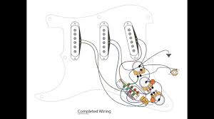 You can always experiment with different cap values for a different sound, but this. 9 Way Stratocaster Wiring Mod Youtube