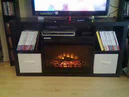 Ikea Expedit 4x2 Turned Fireplace Media Console Ikea Hackers Fireplace Media Console Ikea Media Console Ikea Expedit