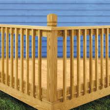 Weathershield 2 In X 2 In X 42 In Wood Pressure Treated Mitered 1 End B1e Baluster 16 Pack 430400 Deck Railing Diy Deck Railing Design Wood Deck Railing