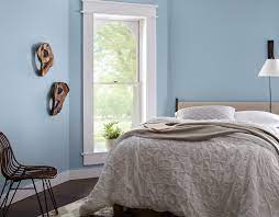 Not only was it boring and old, but it was poorly painted (shocker) and sticking to the frame. Color Of The Month Charismatic Sky Colorfully Behr