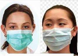 Show Your Colours Only One Way To Wear Surgical Masks Correctly With The Coloured Side Out The Star Online Mask Medical Masks Face