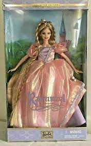 2002 Barbie Rapunzel Doll Collectors Edition In 2021 Barbie Doll Accessories Barbie Dolls For Sale Rapunzel Barbie