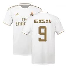 2019 2020 Real Madrid Adidas Home Shirt Kids Benzema 9 Dx8838 144564 83 32 Teamzo Com